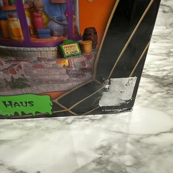 LEMAX Spooky Town Witches Brew Haus - Picture 9 of 11